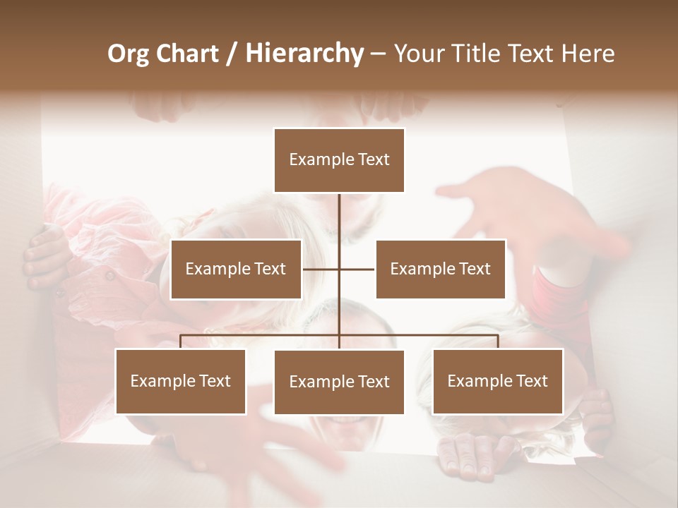 Box Girl Move PowerPoint Template