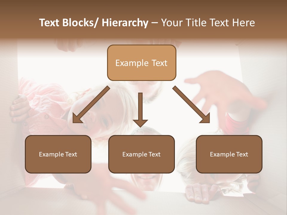 Box Girl Move PowerPoint Template