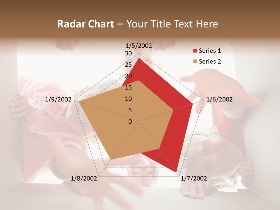 Box Girl Move PowerPoint Template