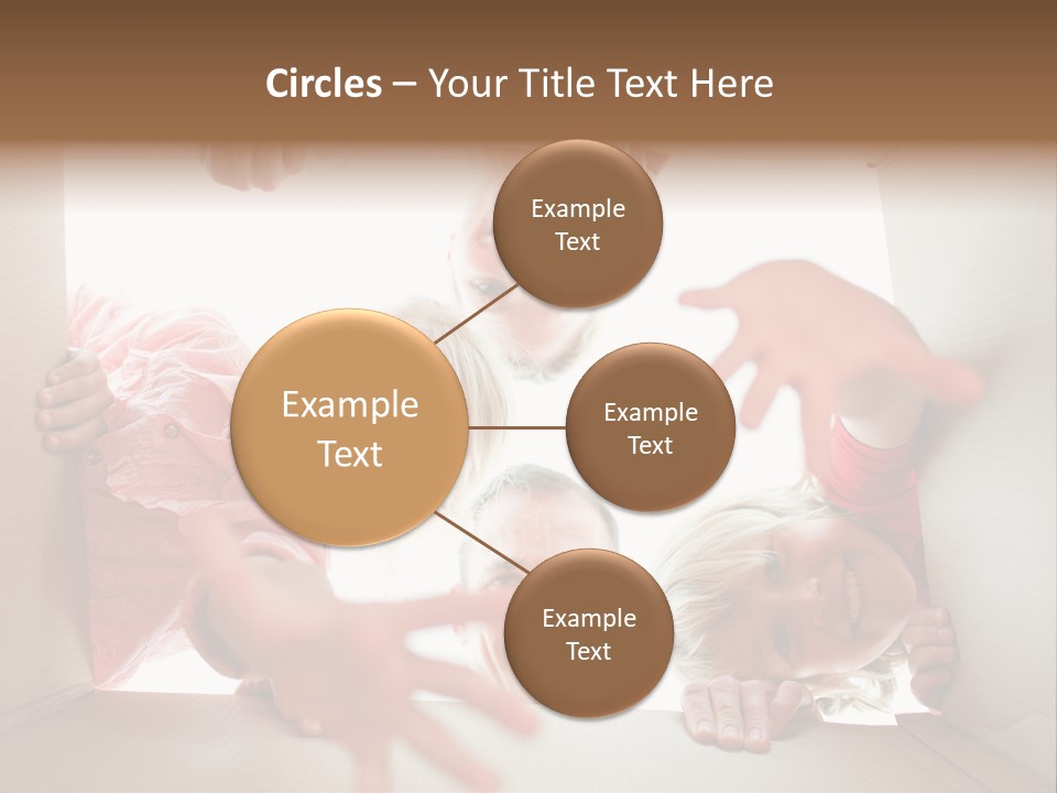 Box Girl Move PowerPoint Template