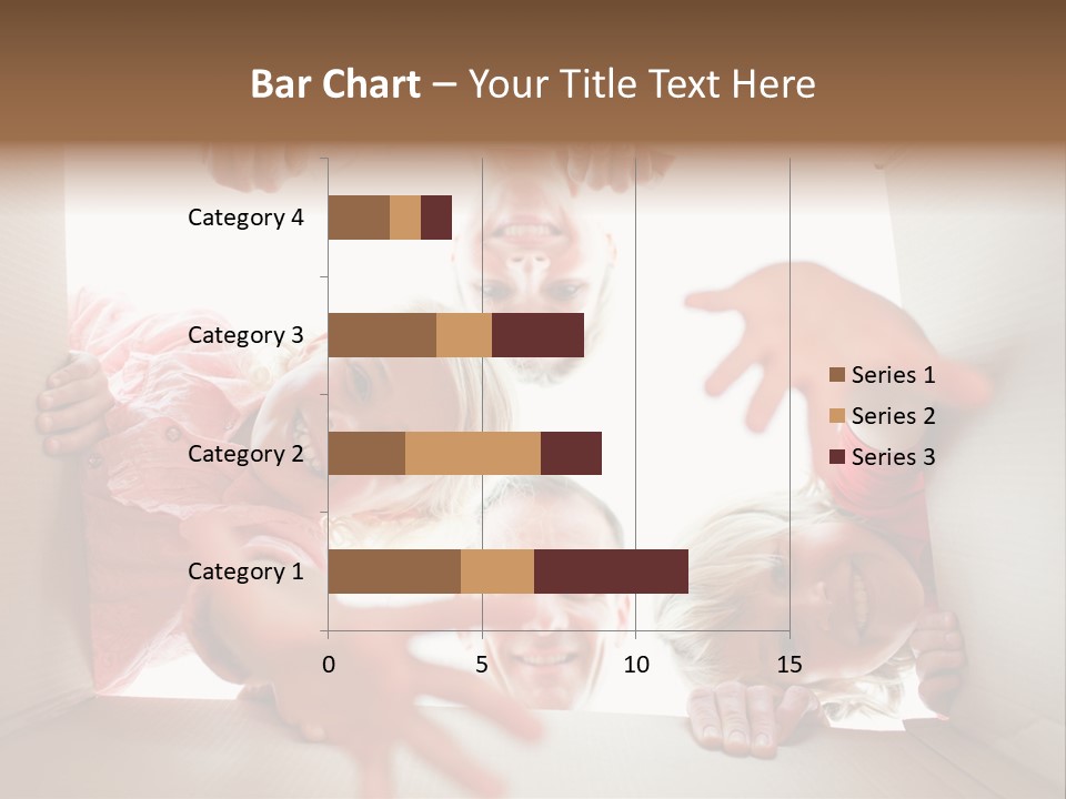 Box Girl Move PowerPoint Template