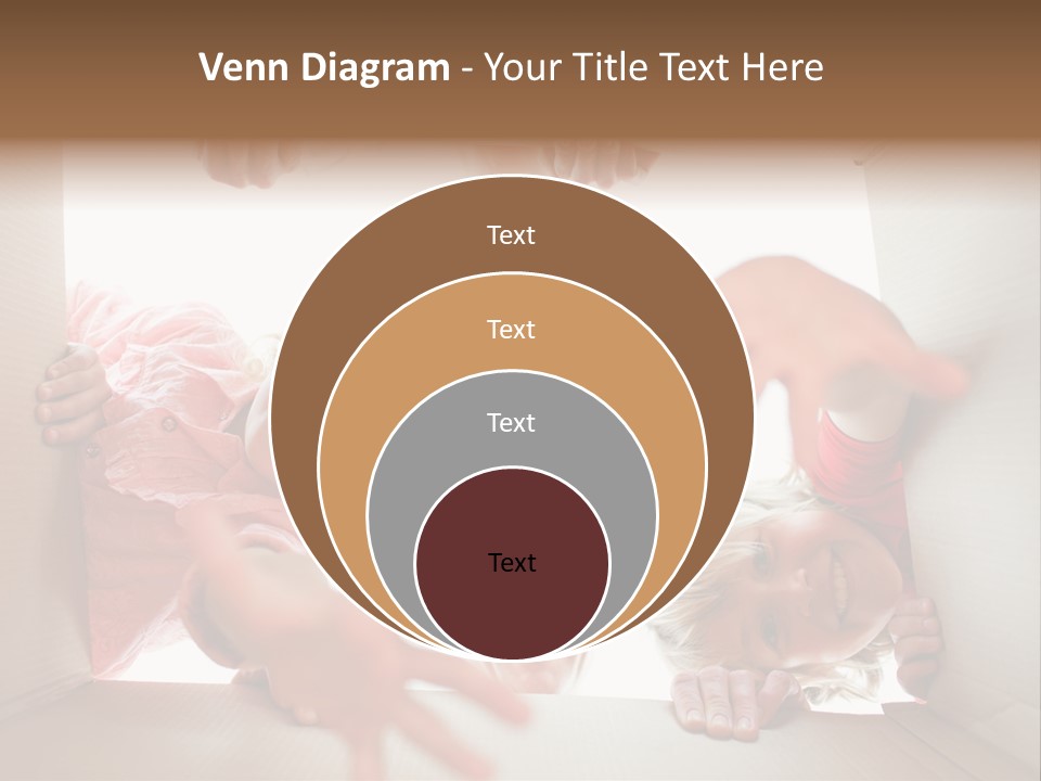 Box Girl Move PowerPoint Template
