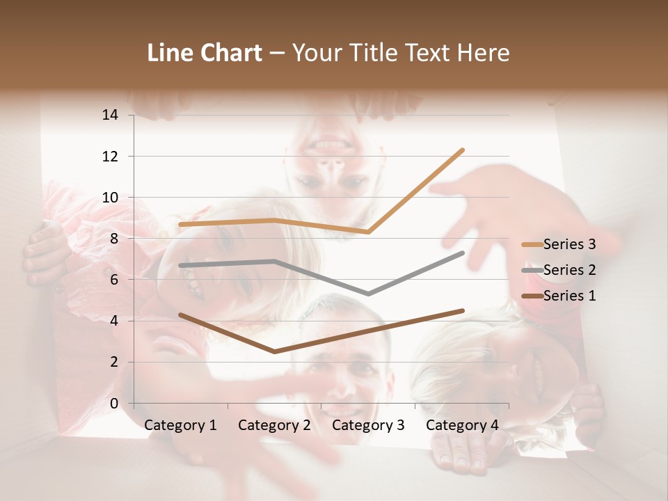 Box Girl Move PowerPoint Template