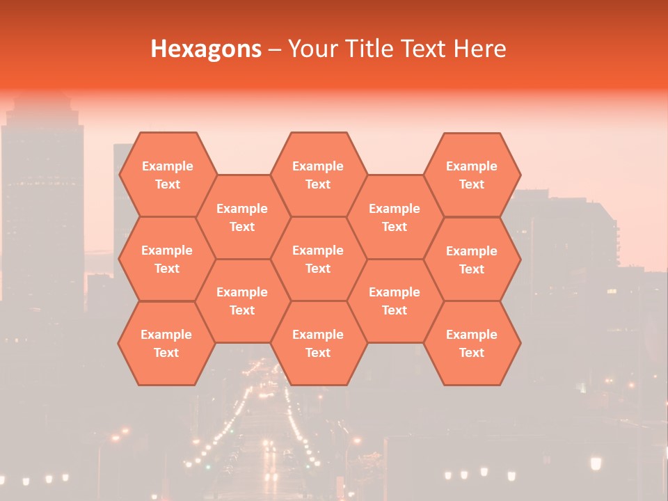 Great Capital Downtown PowerPoint Template