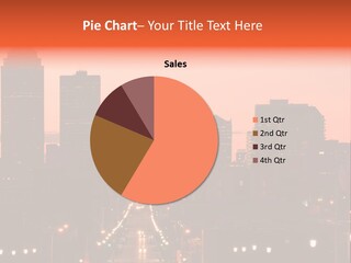 Great Capital Downtown PowerPoint Template