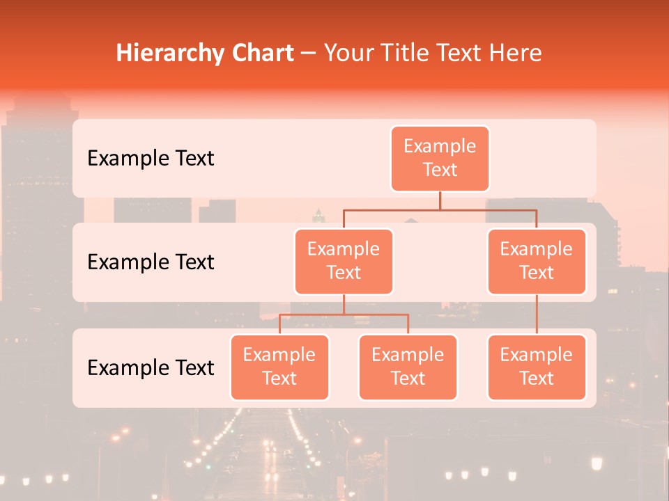 Great Capital Downtown PowerPoint Template