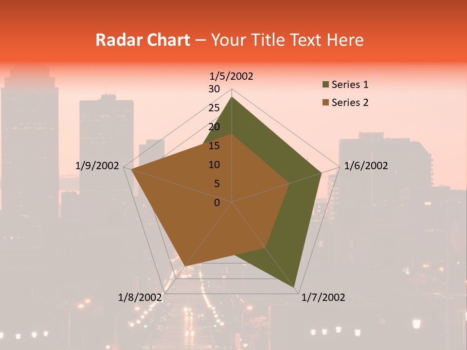 Great Capital Downtown PowerPoint Template