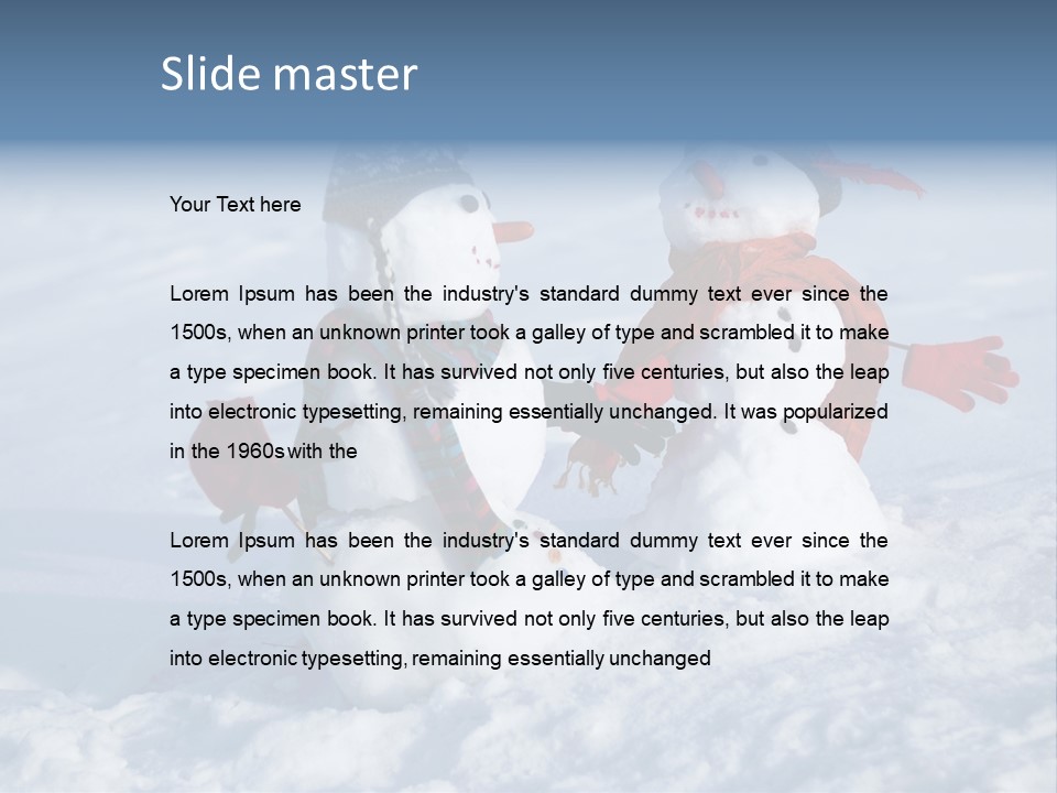 Headscarf Hat Sculpture PowerPoint Template