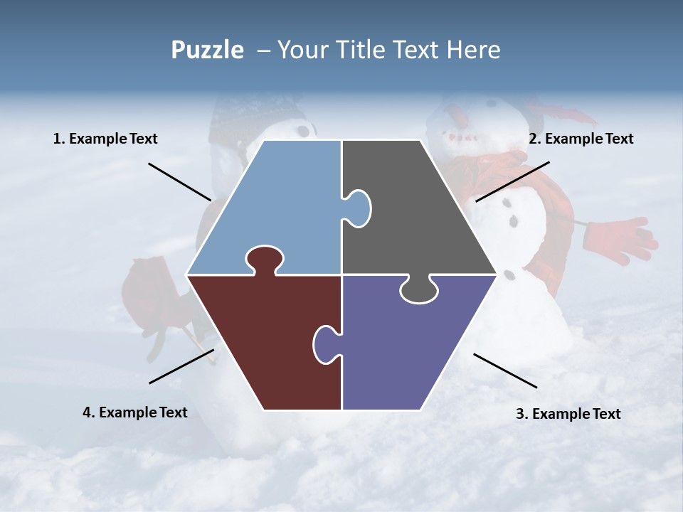 Headscarf Hat Sculpture PowerPoint Template