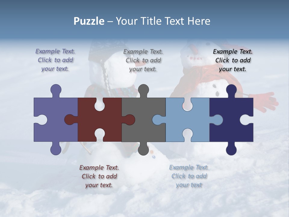 Headscarf Hat Sculpture PowerPoint Template