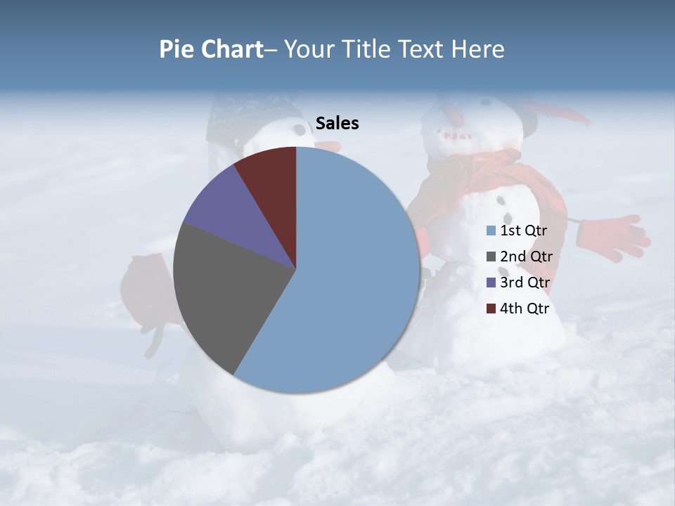 Headscarf Hat Sculpture PowerPoint Template