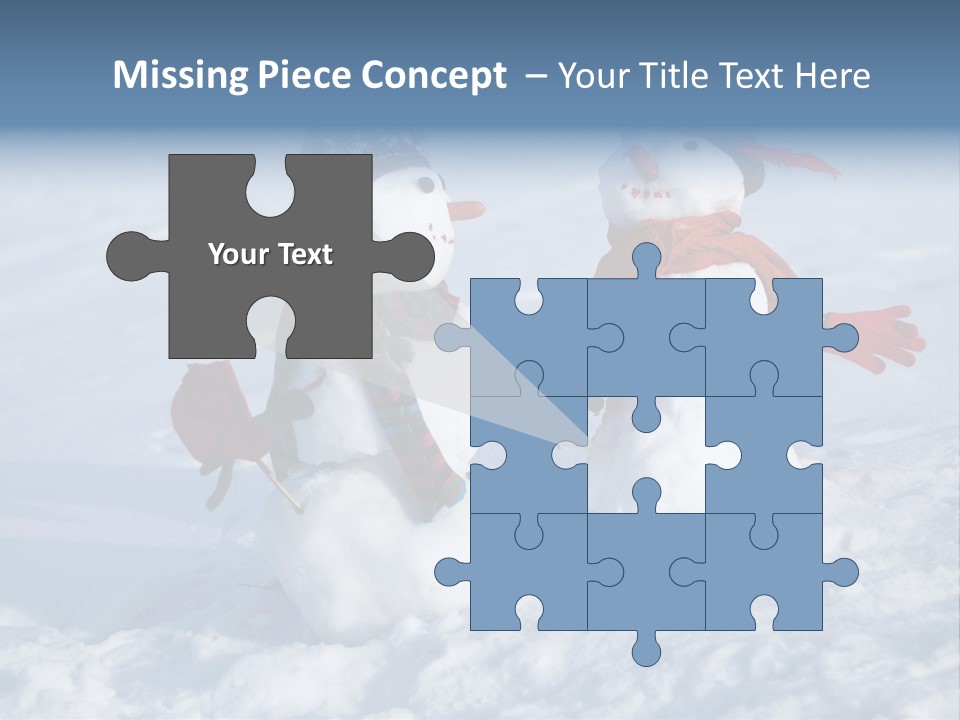 Headscarf Hat Sculpture PowerPoint Template