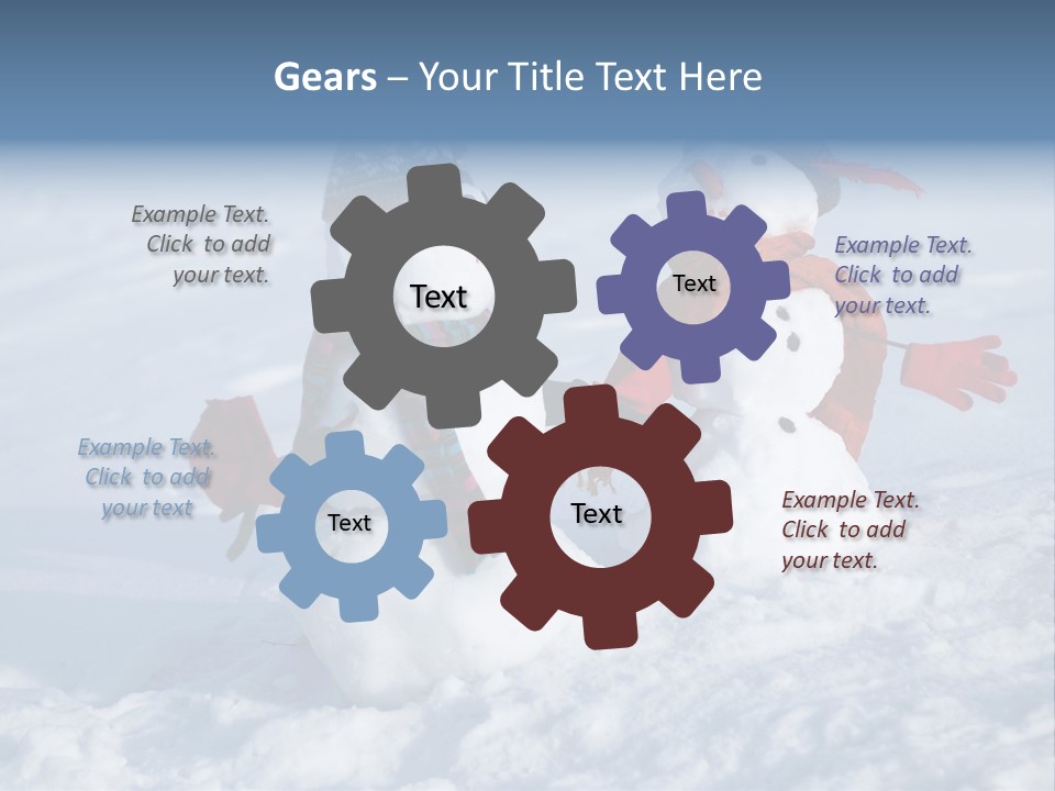 Headscarf Hat Sculpture PowerPoint Template