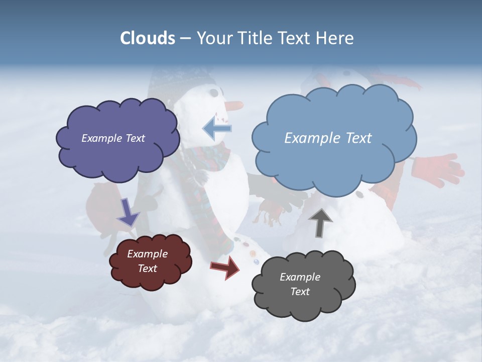 Headscarf Hat Sculpture PowerPoint Template