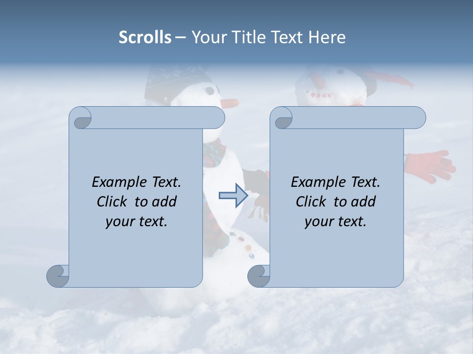Headscarf Hat Sculpture PowerPoint Template
