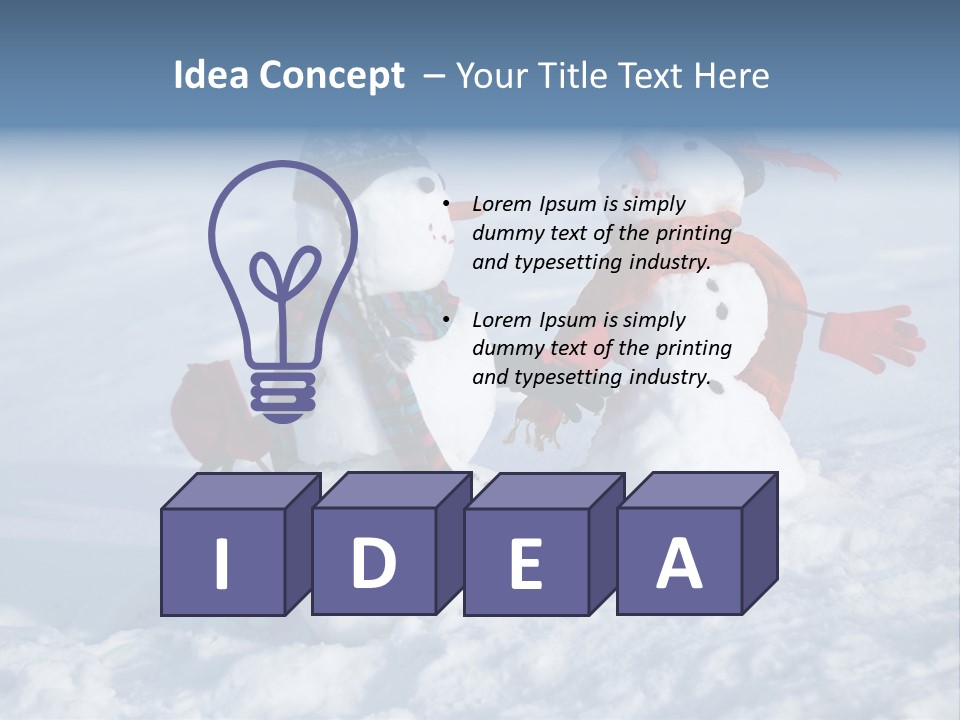 Headscarf Hat Sculpture PowerPoint Template