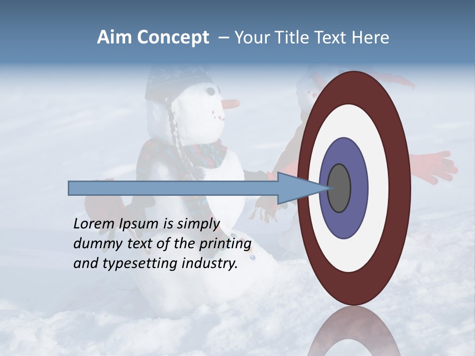 Headscarf Hat Sculpture PowerPoint Template