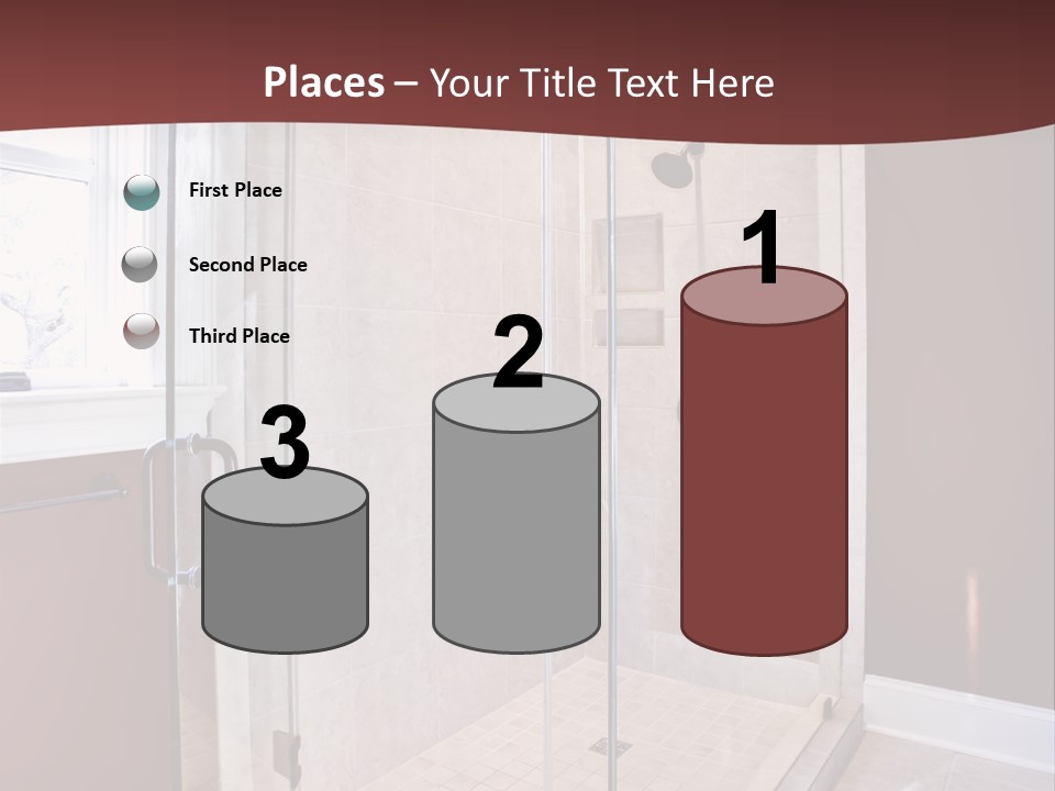 Service Mansion Bath PowerPoint Template