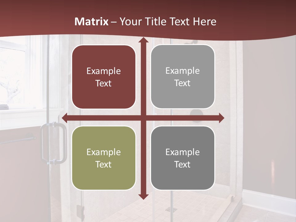 Service Mansion Bath PowerPoint Template