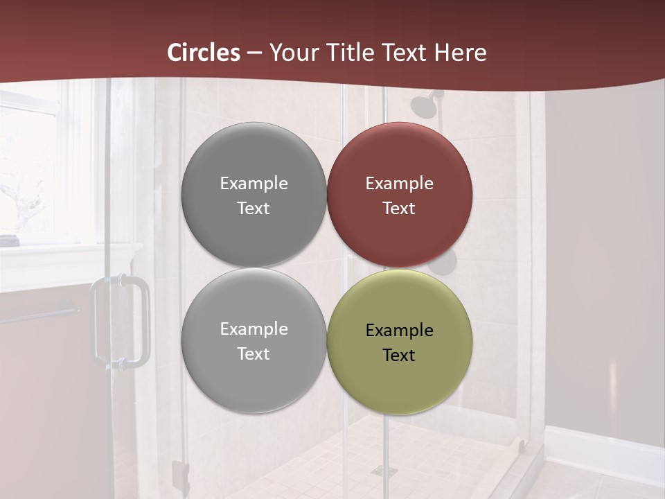 Service Mansion Bath PowerPoint Template