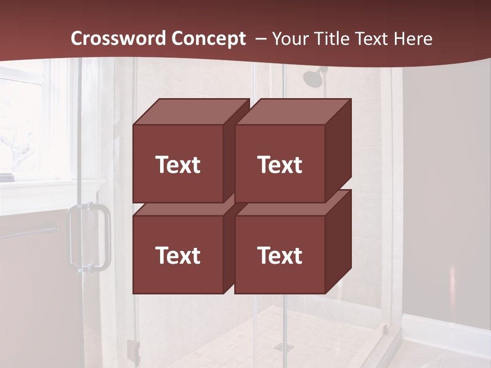 Service Mansion Bath PowerPoint Template