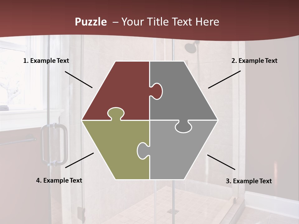 Service Mansion Bath PowerPoint Template