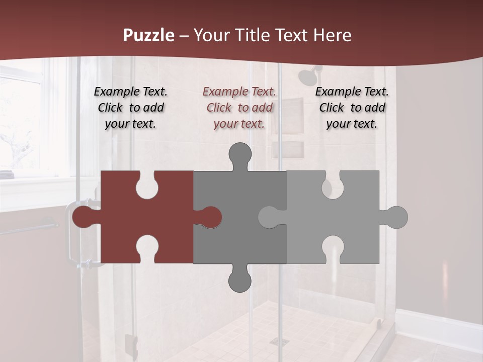 Service Mansion Bath PowerPoint Template