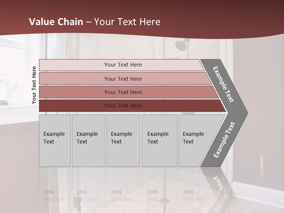 Service Mansion Bath PowerPoint Template