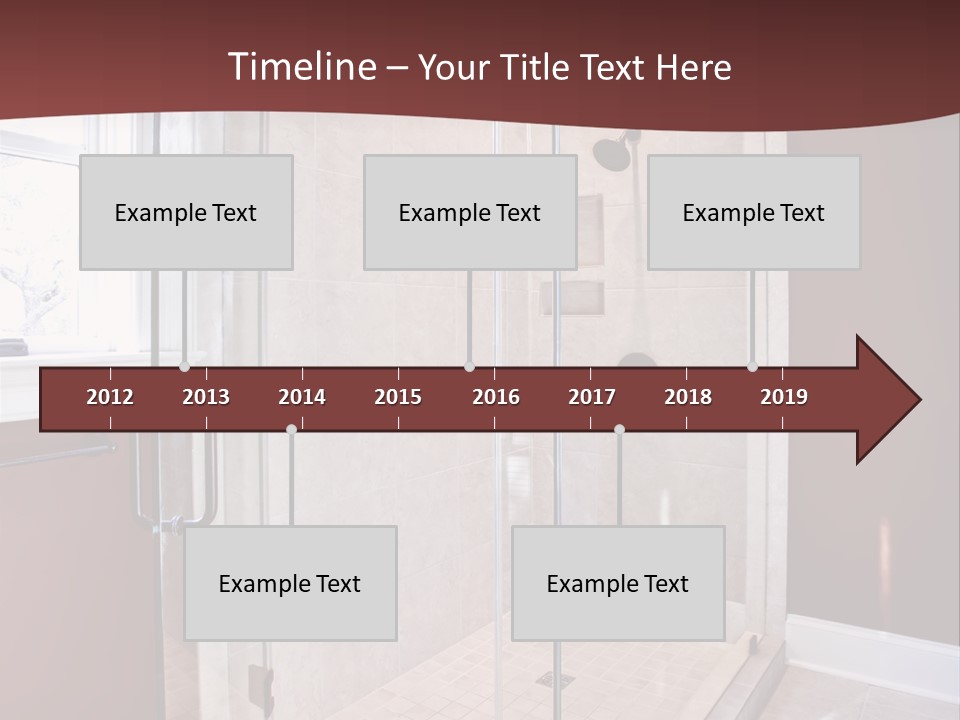 Service Mansion Bath PowerPoint Template