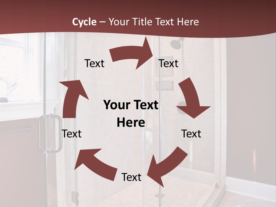 Service Mansion Bath PowerPoint Template