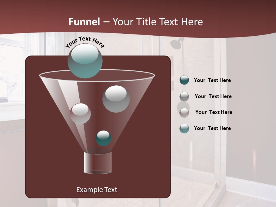 Service Mansion Bath PowerPoint Template