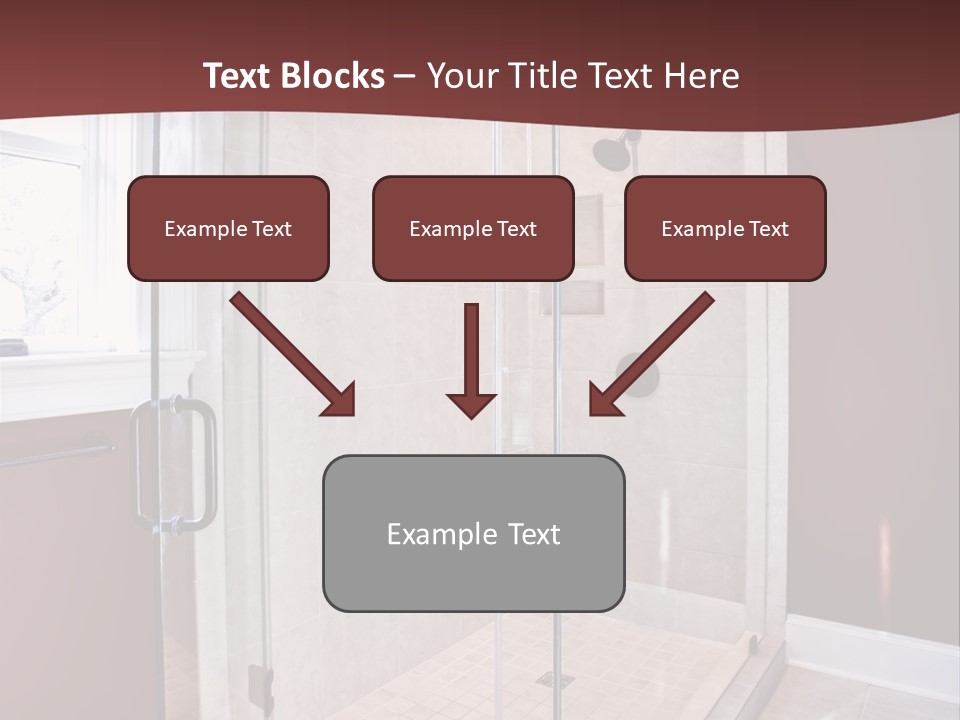 Service Mansion Bath PowerPoint Template