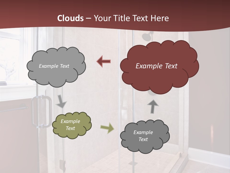 Service Mansion Bath PowerPoint Template
