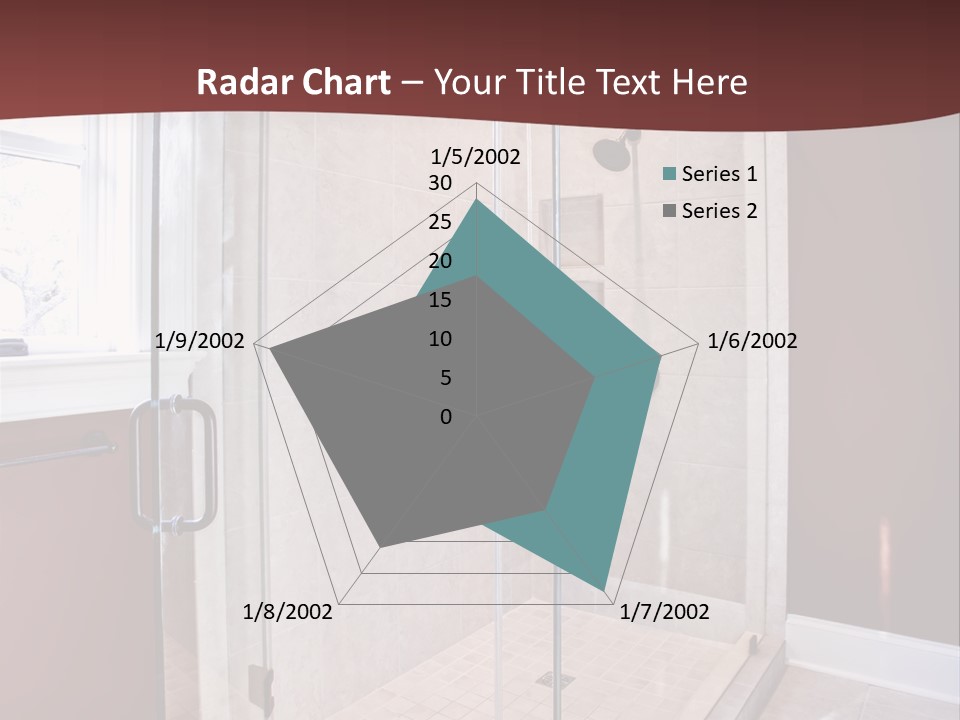 Service Mansion Bath PowerPoint Template