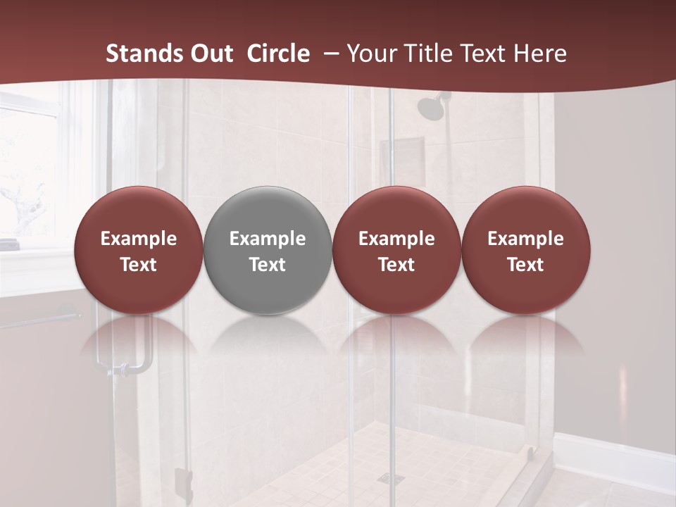 Service Mansion Bath PowerPoint Template