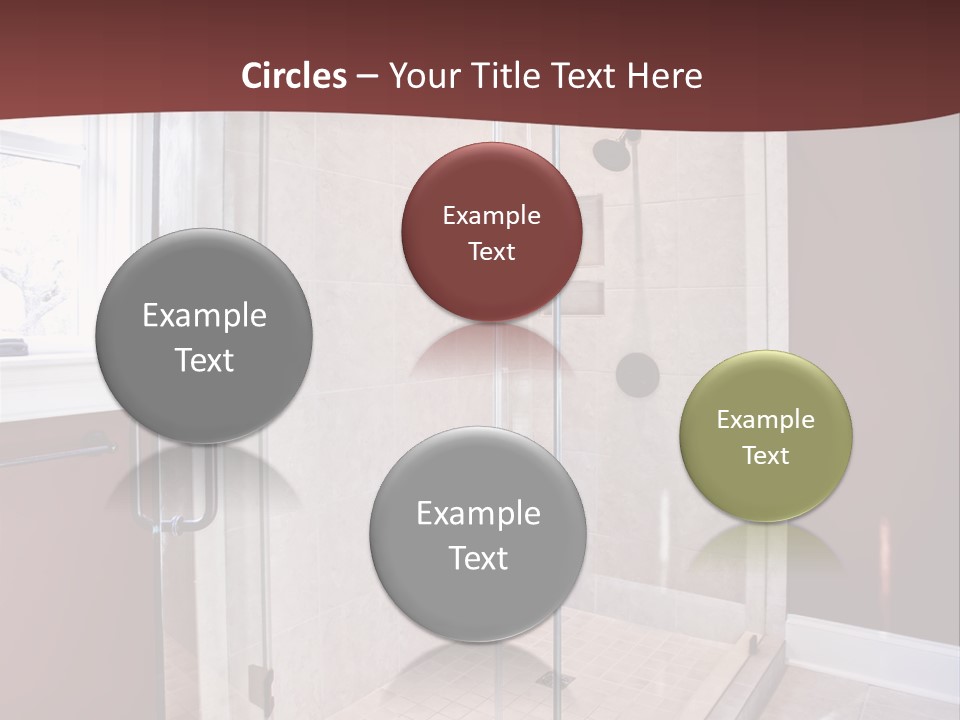 Service Mansion Bath PowerPoint Template