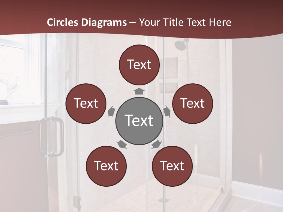 Service Mansion Bath PowerPoint Template