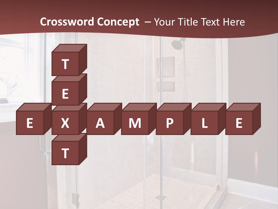 Service Mansion Bath PowerPoint Template