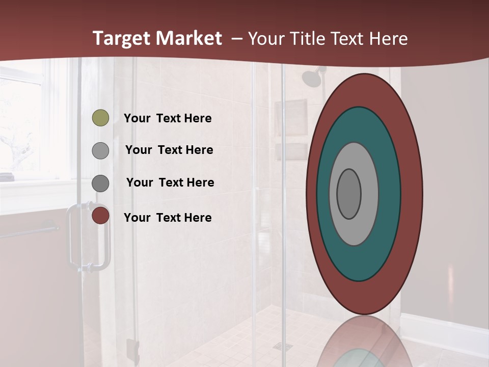 Service Mansion Bath PowerPoint Template