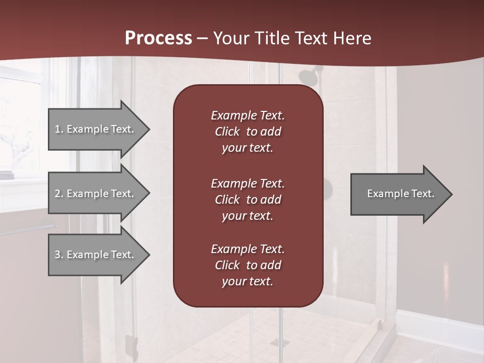 Service Mansion Bath PowerPoint Template