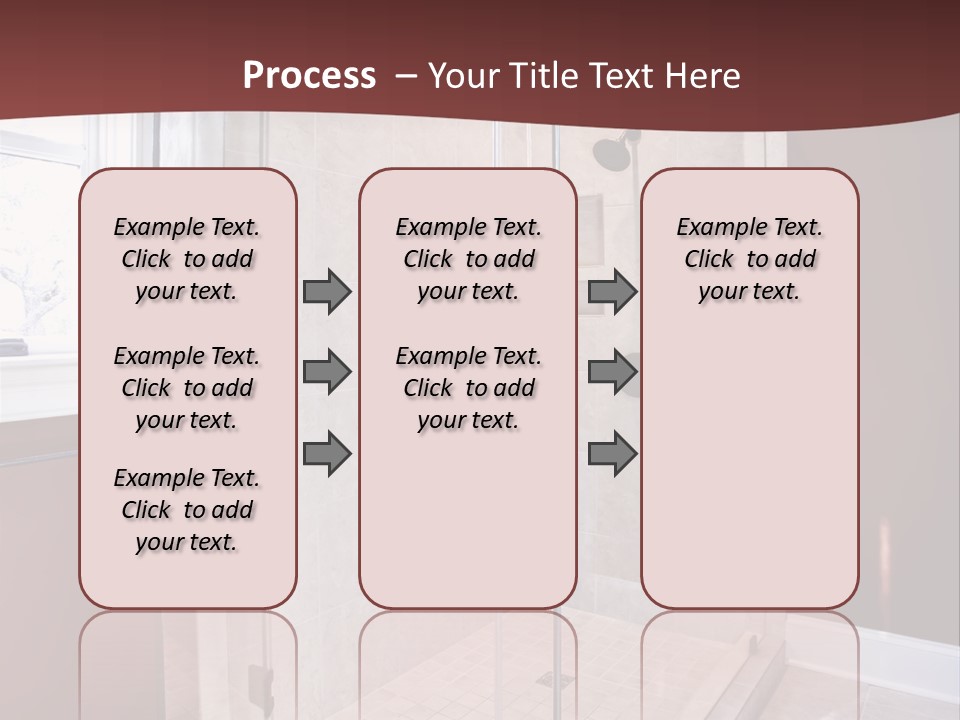 Service Mansion Bath PowerPoint Template