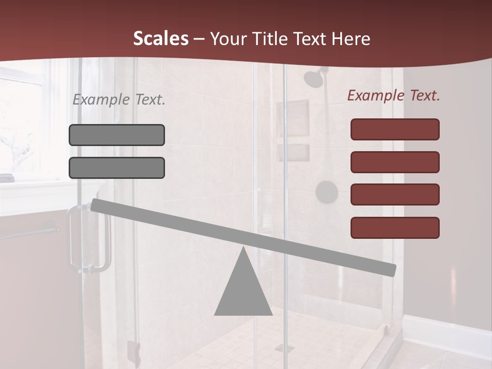 Service Mansion Bath PowerPoint Template