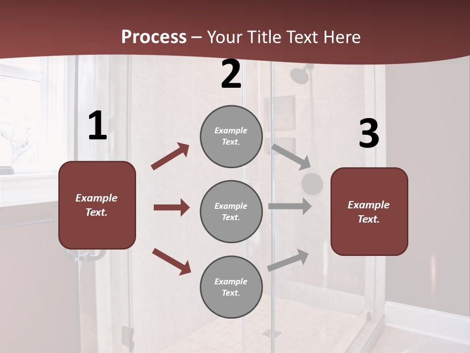Service Mansion Bath PowerPoint Template