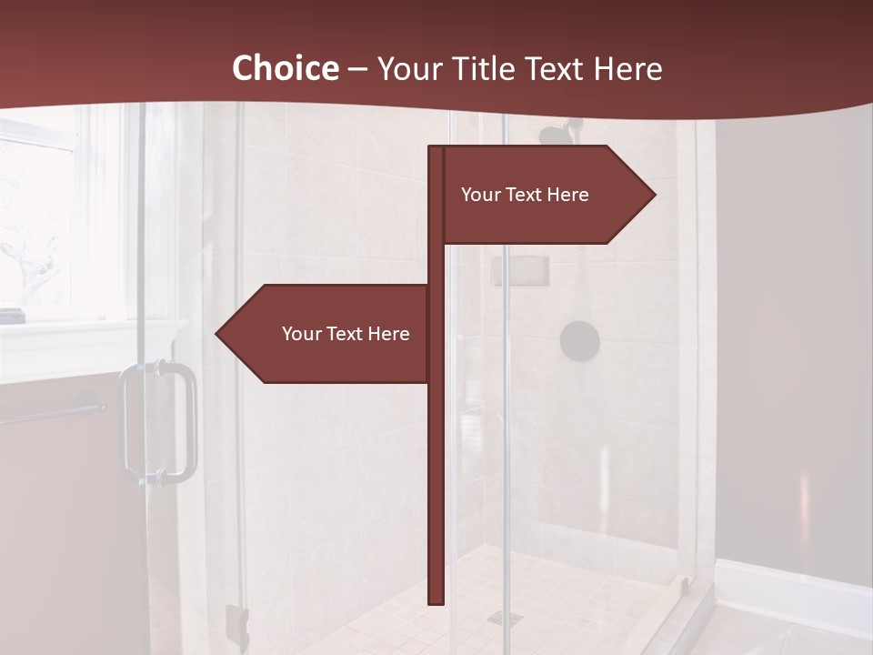 Service Mansion Bath PowerPoint Template