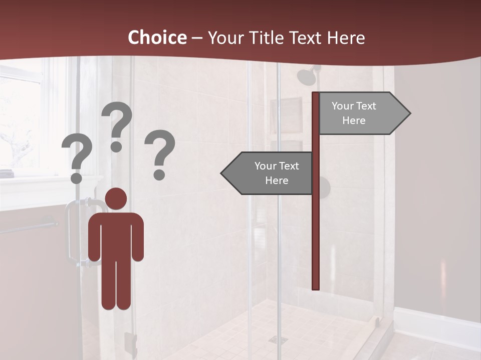 Service Mansion Bath PowerPoint Template