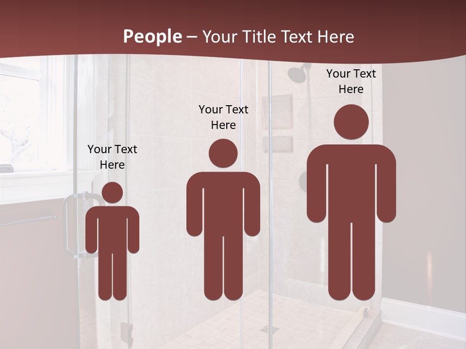 Service Mansion Bath PowerPoint Template