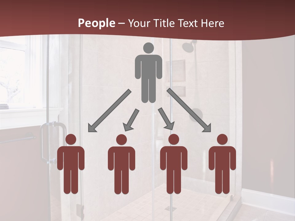Service Mansion Bath PowerPoint Template