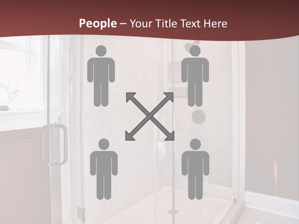 Service Mansion Bath PowerPoint Template