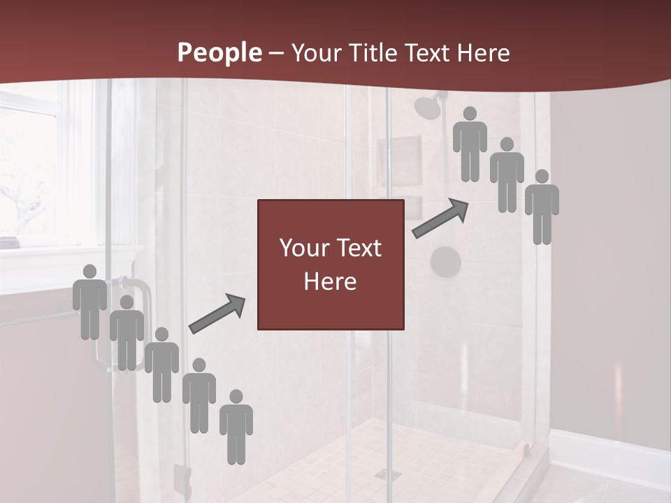 Service Mansion Bath PowerPoint Template