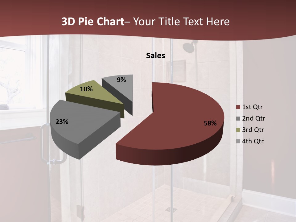 Service Mansion Bath PowerPoint Template